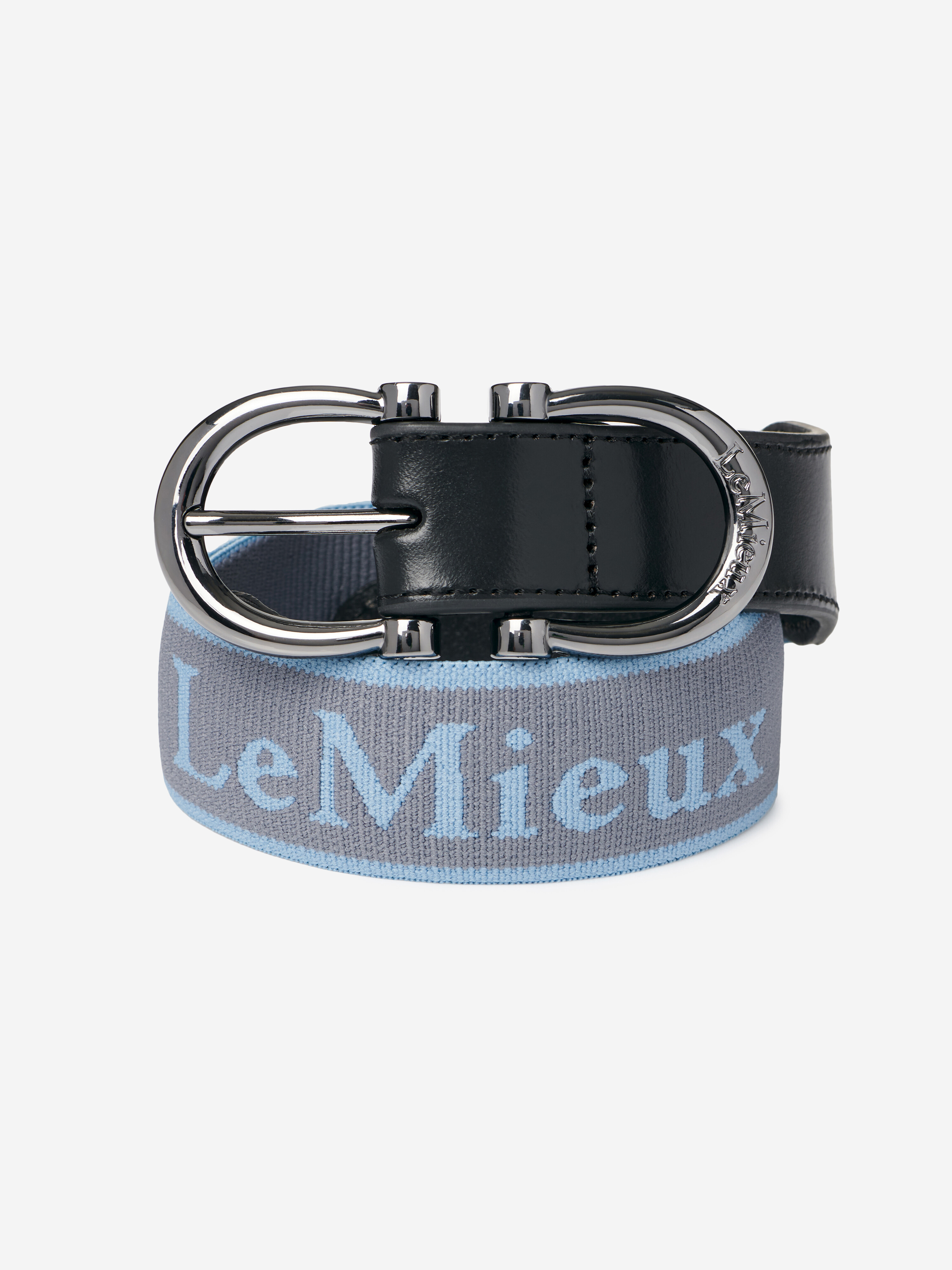 LeMieux Monogram Leather Belt