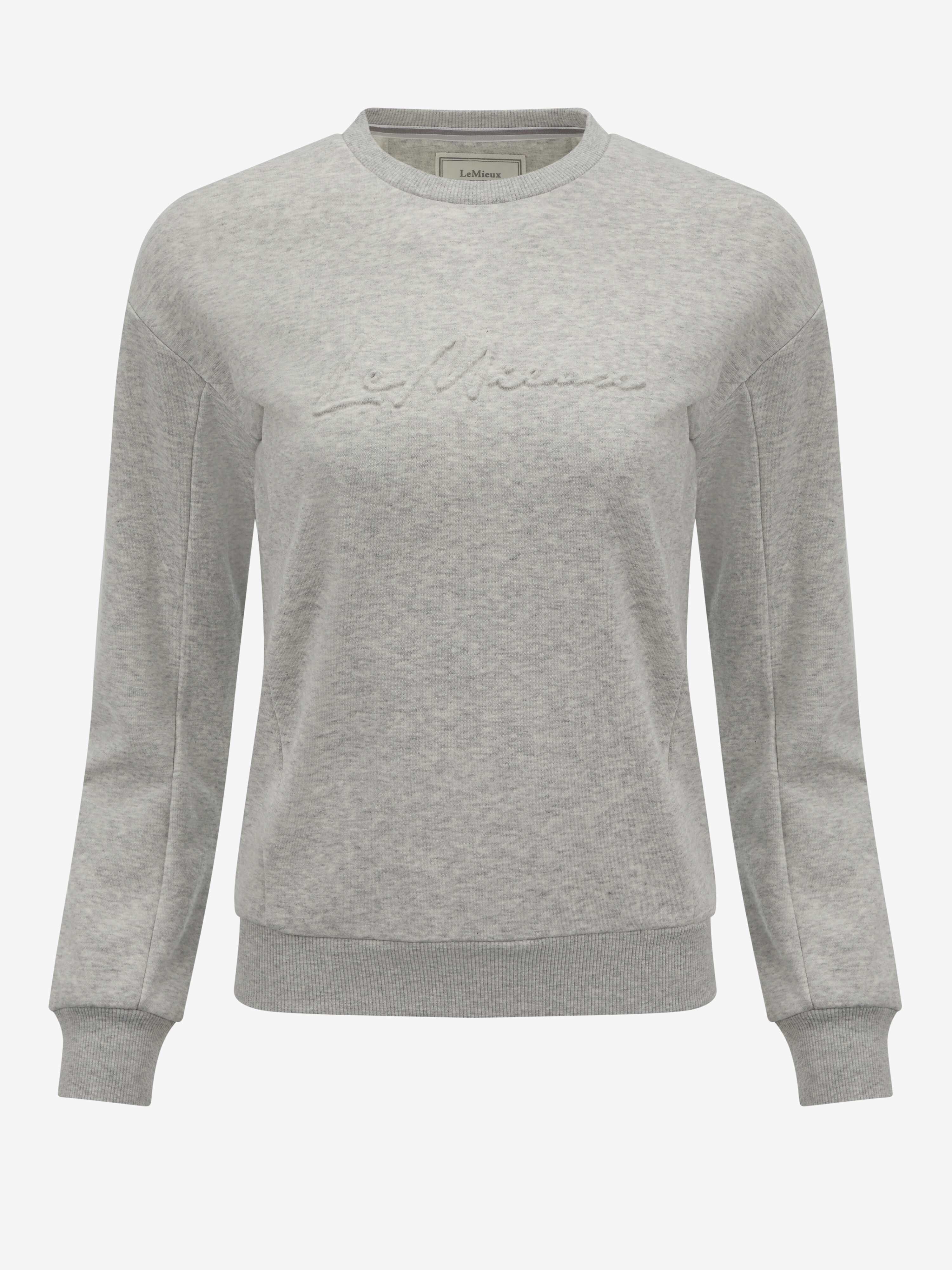 Chloe Crew Neck Sweatshirt Grey Clothing