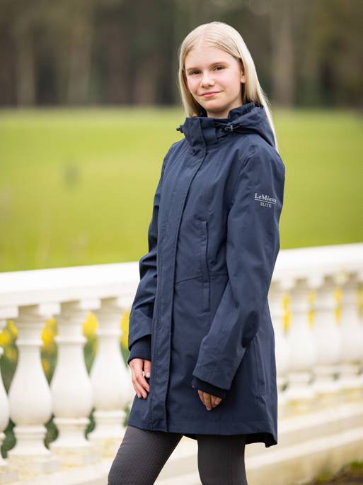 waterproof coat navy