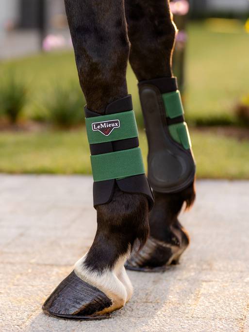 Hunter green sale horse boots